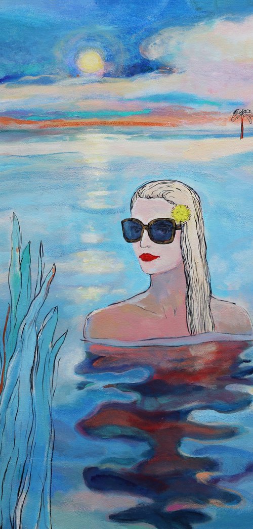 Girl in Sunglasses by Artem Andreichuk