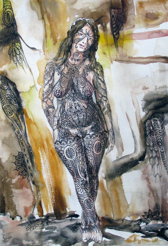 Art nouveau beauty No. 2
