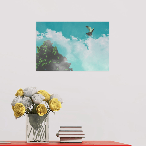 This bird has flown - A3