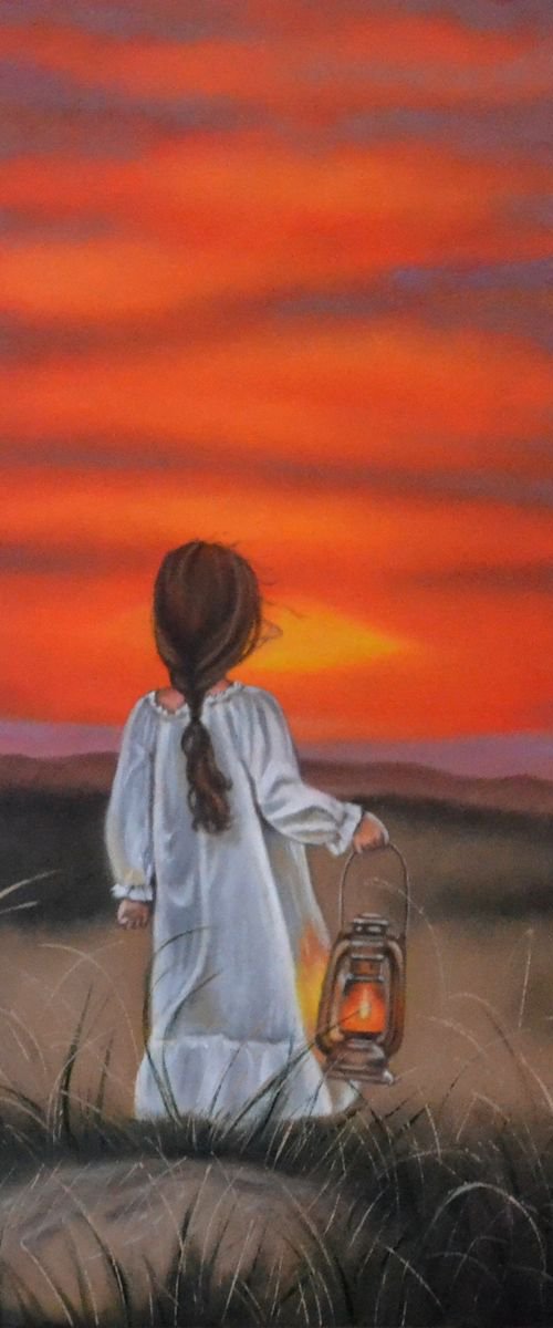 "Lit by the lantern" by Monika Rembowska