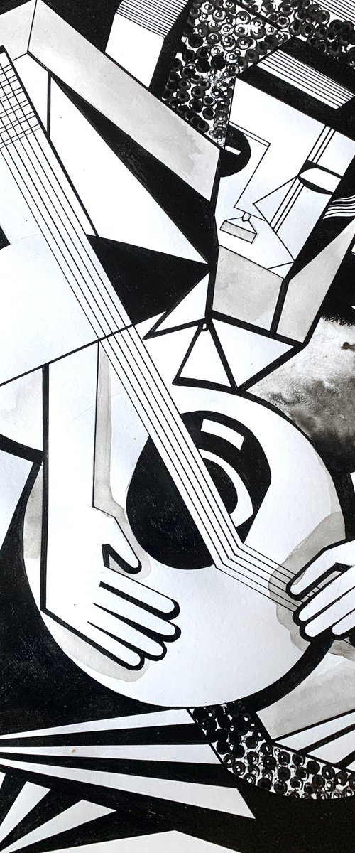 Guitarist by Koola Adams