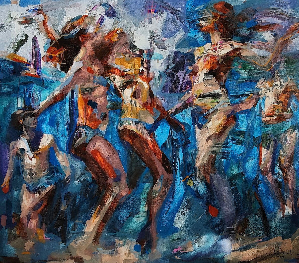  The Moving Silence By Daniel Bulimar Henciu, 43 X 37, Artwork For Sale On Artfinder