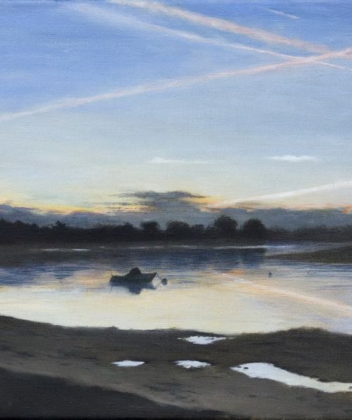 The Inlet At Dawn by Andrew McNeile Jones
