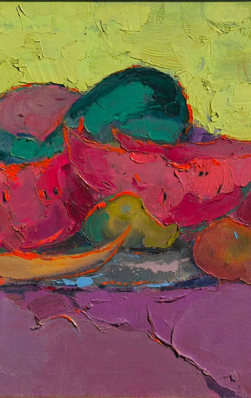 Watermelon and Pears by Alexander Shandor