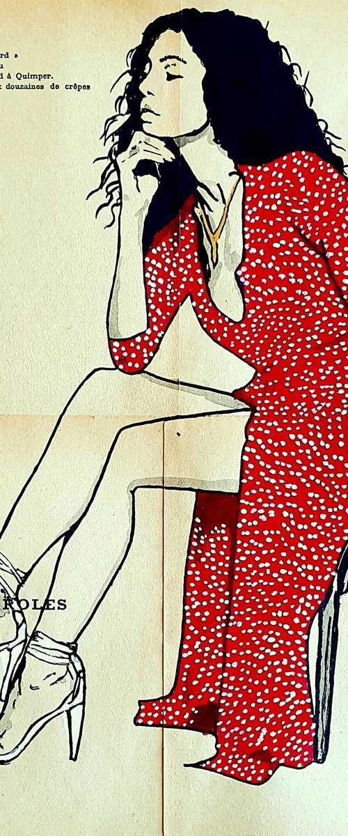 The woman who smoked a cigarette by jan noah