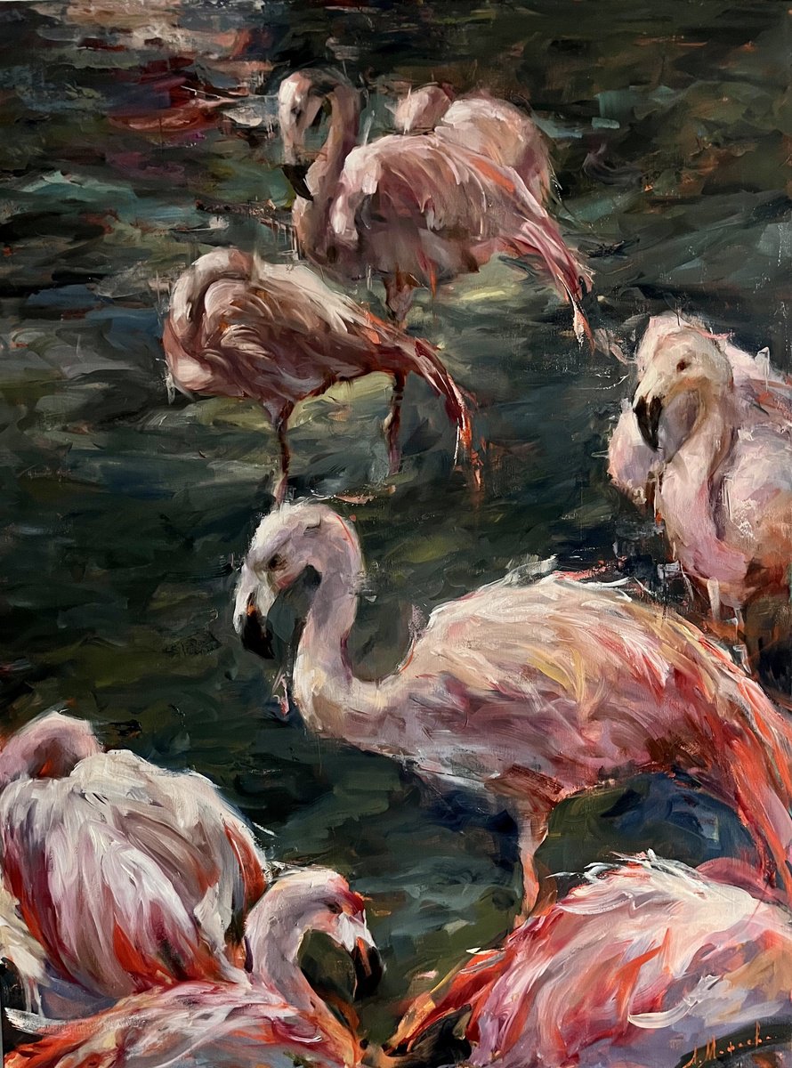 FLAMINGO - CAMARGUE by Elena Mashajeva-Agraphiotis