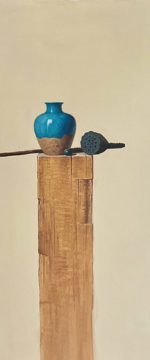 Still life:Zen art t303 by Kunlong Wang
