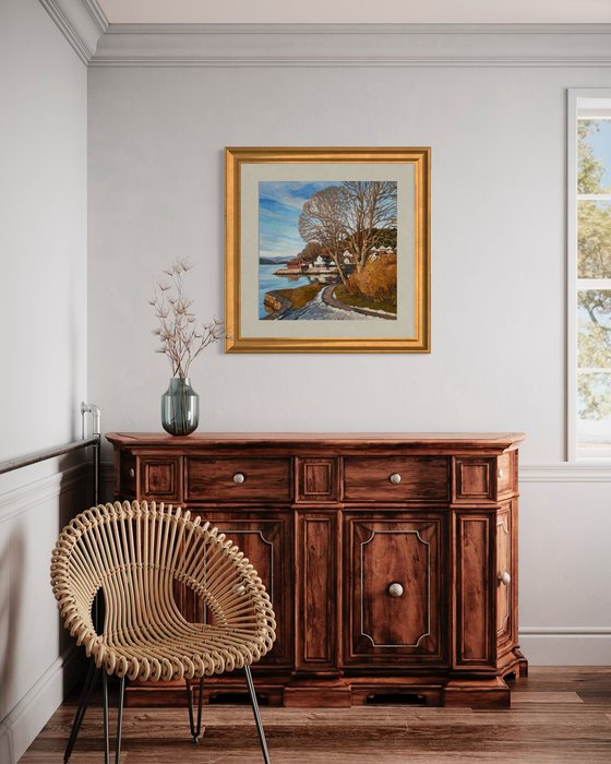 Last snow in Drøbak