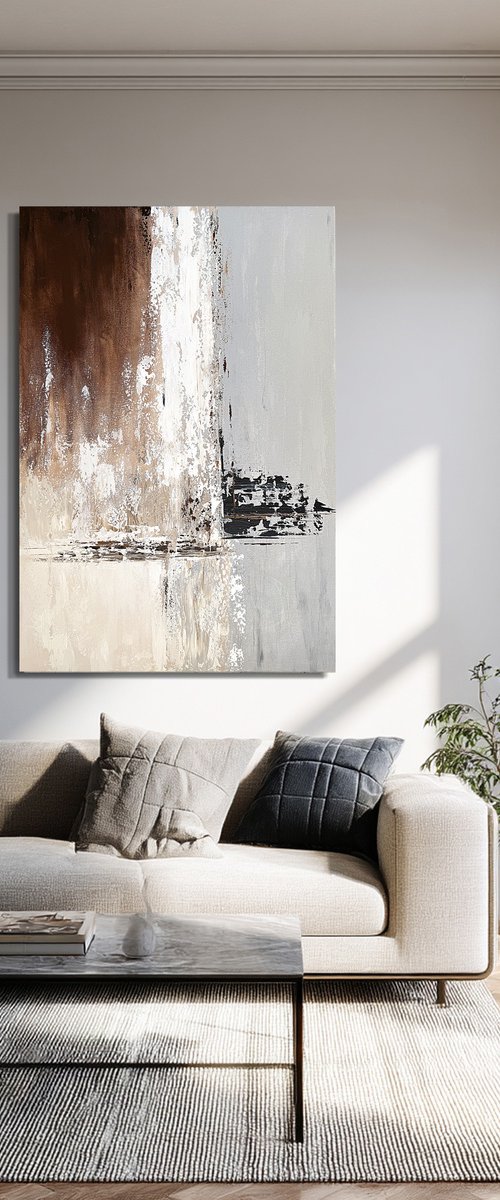 Silent Horizons, earthy browns by Tatiana Malinovscaia