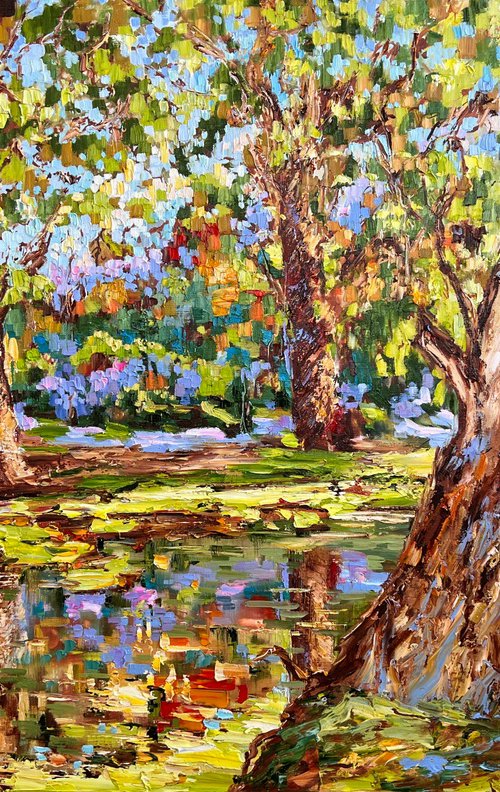 Le vieil étang by Diana Malivani