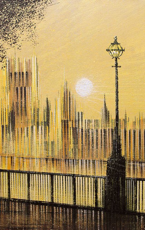 London. A Southbank Sunset by Marc Todd