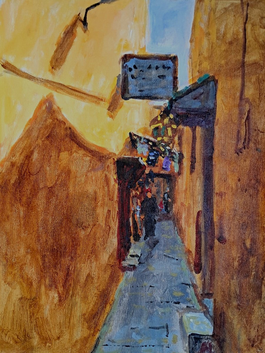  Maroccan Yellow By Dimitris Voyiazoglou, 17 X 20, Artwork For Sale On Artfinder