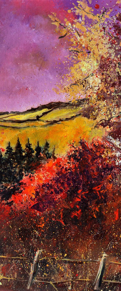 Summer landscape  - 45 by Pol Henry Ledent