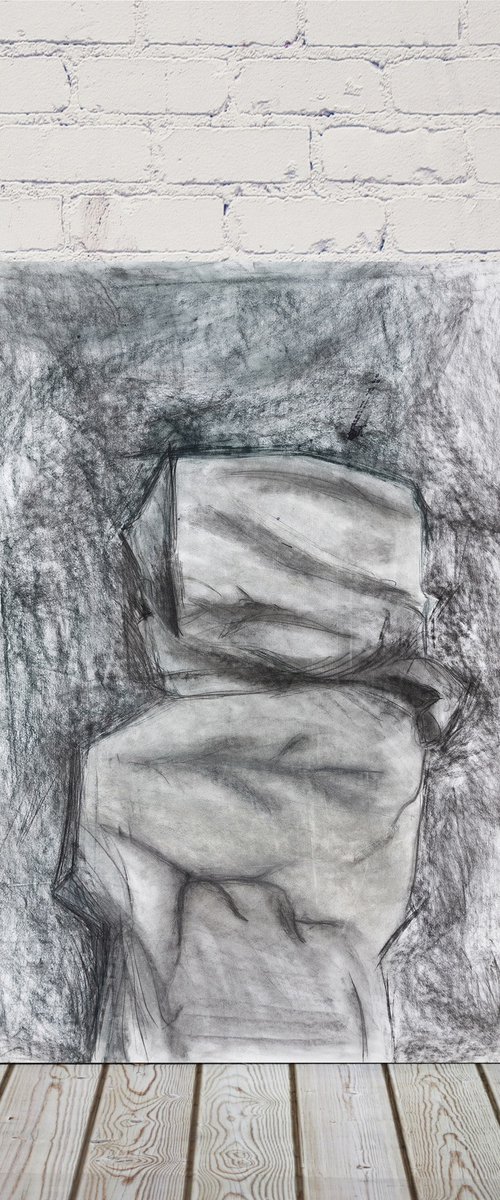 Still Life with Gray Drapery by Pamela Rys