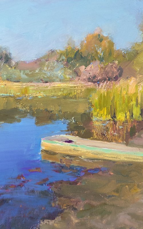 Evening silence by Olga Samar