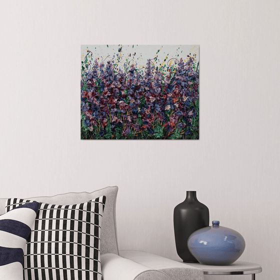 Plum Blossom Mixed Media