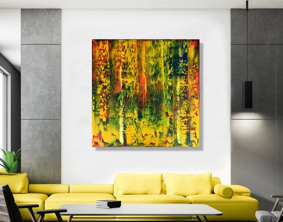 Shadows - XL LARGE,  ABSTRACT ART – EXPRESSIONS OF ENERGY AND LIGHT. READY TO HANG!