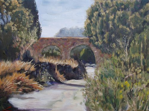 Road to the aqueduct by Elena Sokolova