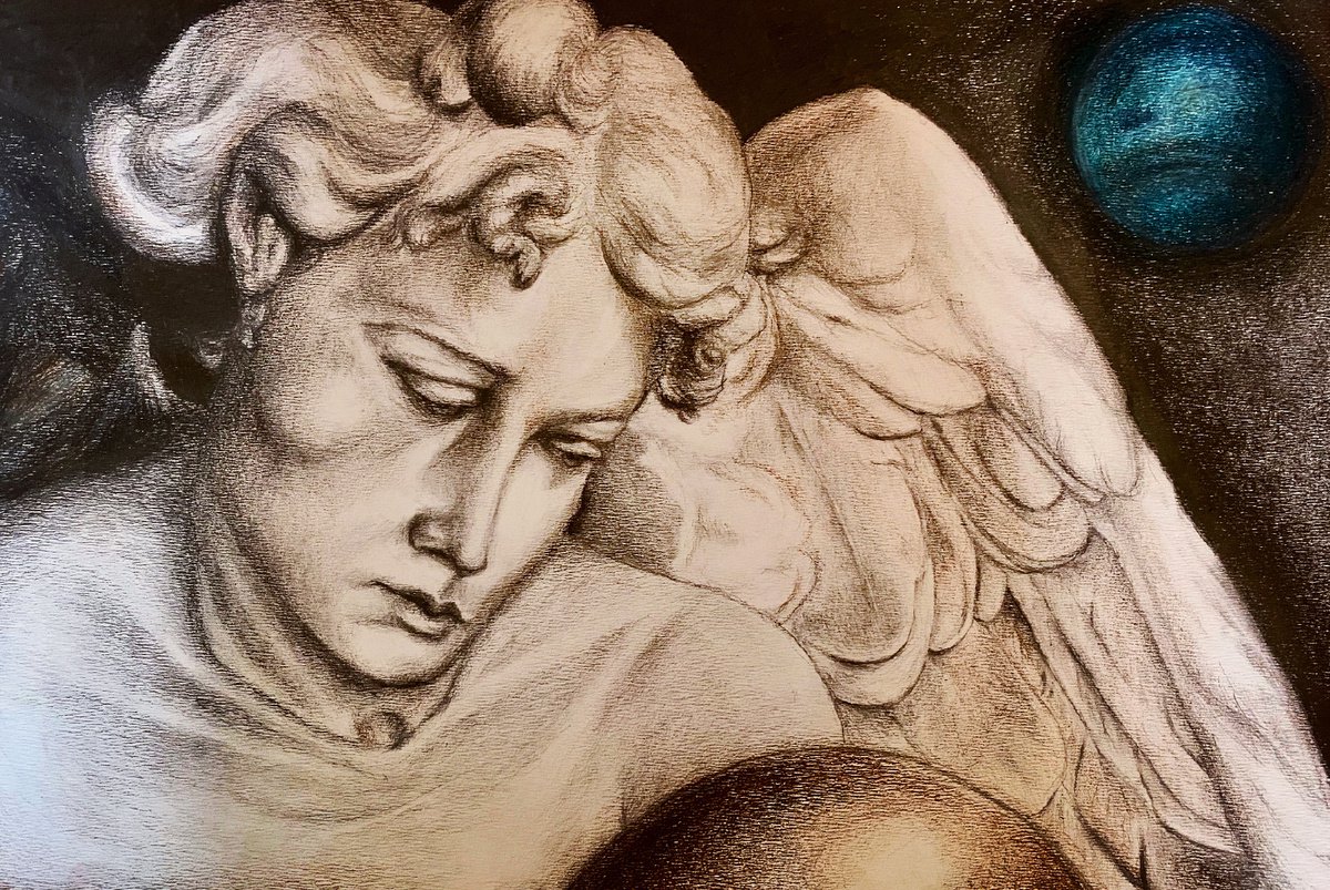 Concerned Angel by Shoshana Kertesz