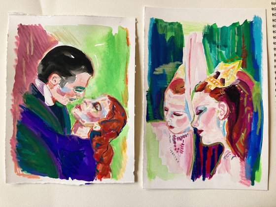 Rhett and Scarlett
