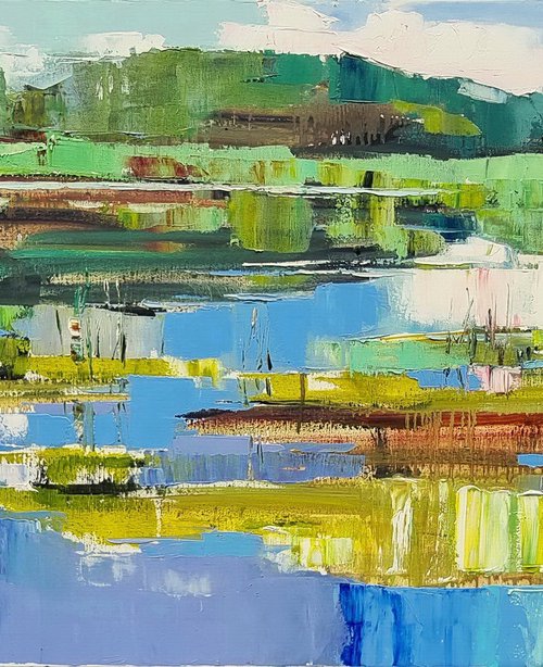 Green shores. by Lesya Ros