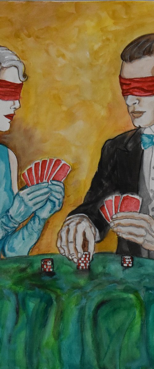 The blind wager by Nagui
