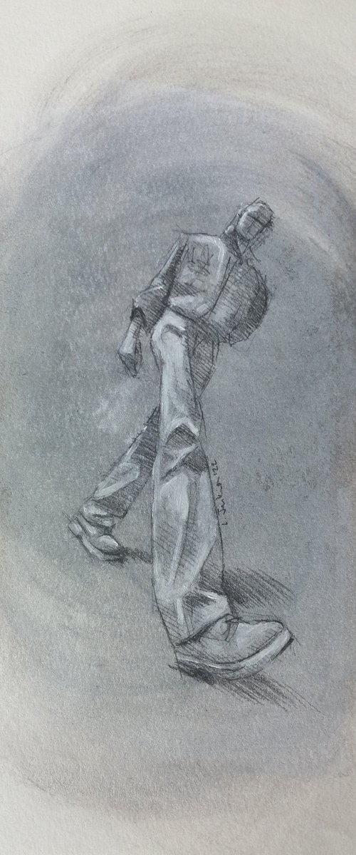 Male figure 18/8/22 by Lee Jenkinson