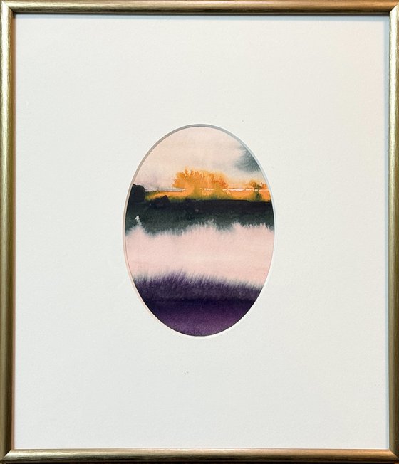 Autumn comes through the fields