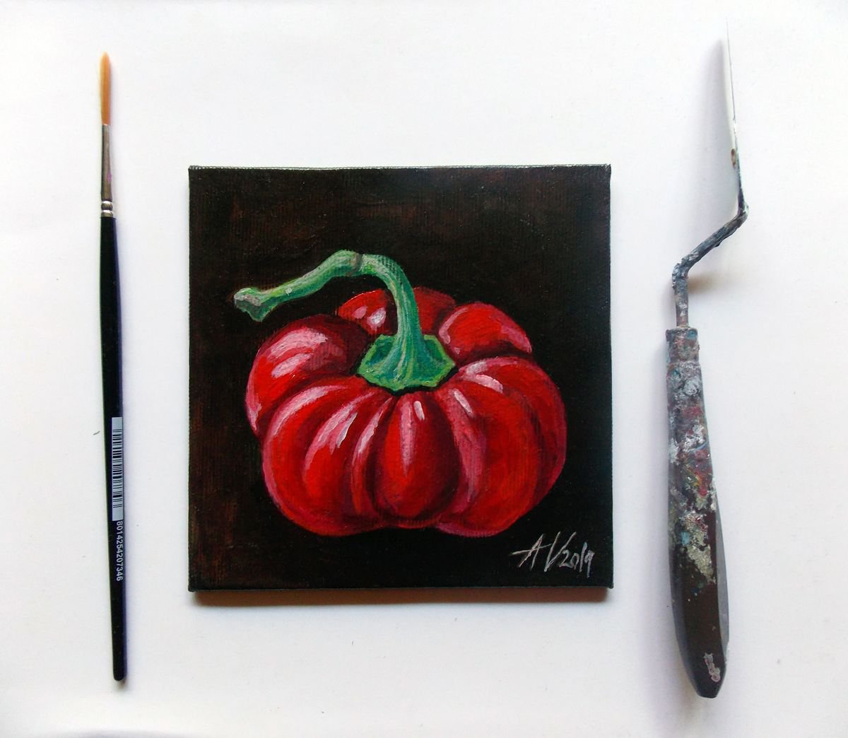 Red Pepper by Adriana Vasile