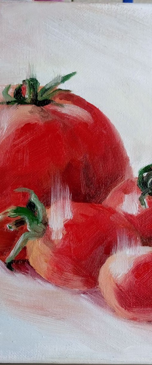 Summer tomato. by Mag Verkhovets
