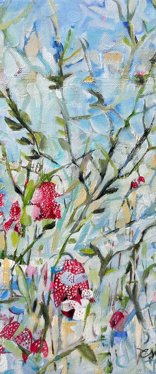 Fritillaries in Christchurch Meadow by Chris Walker