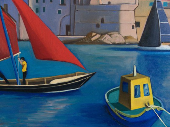 Giovinazzo Harbour, Puglia