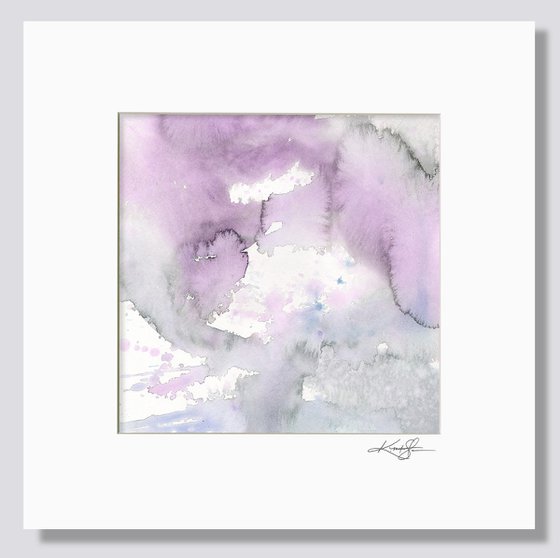 Quiescence 1 - Serene Abstract Painting by Kathy Morton Stanion