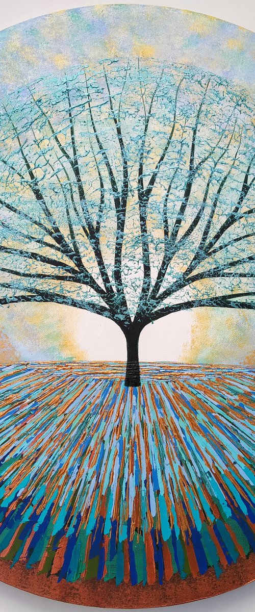 Shining Tree of Light by Amanda Horvath
