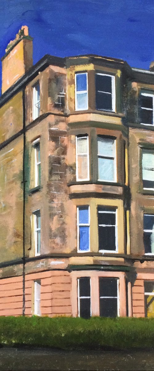 Edinburgh, Edge of New Town by Andrew  Reid Wildman