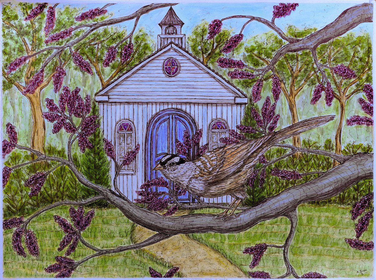Even The Sparrow Finds A Home by Kim Jones Miller