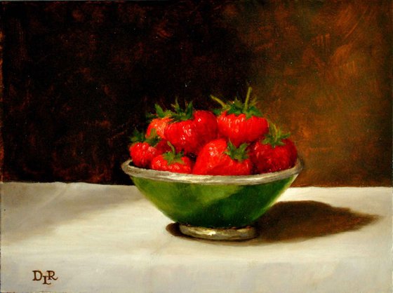 Bowl of strawberries