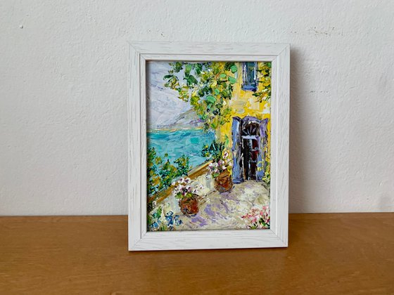 Blooming Terrace by the sea