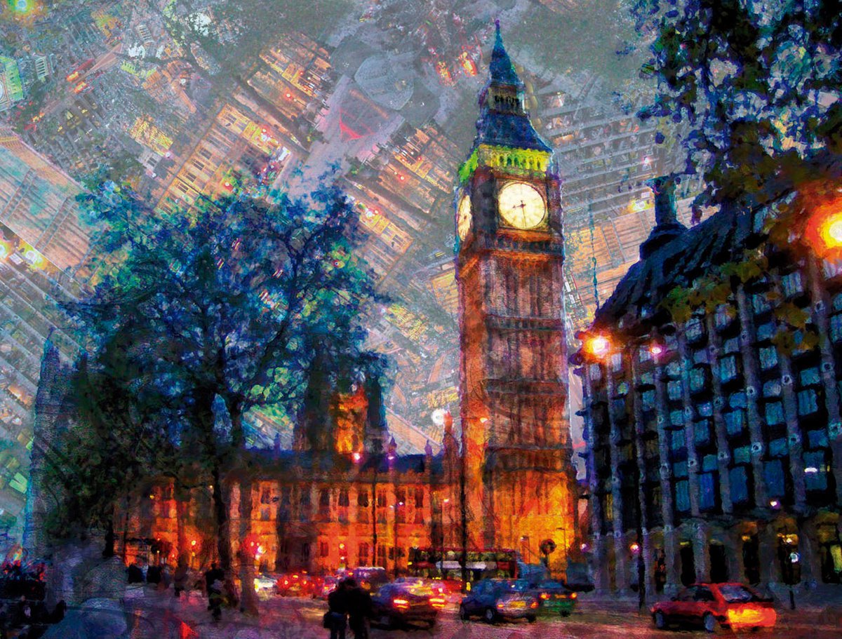 Atardecer en Londres 2 by Javier Diaz