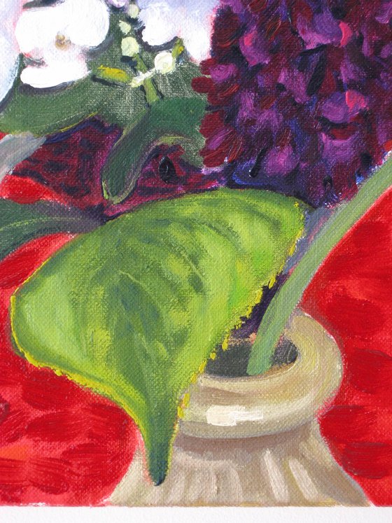 Buddleia and Hydrangea