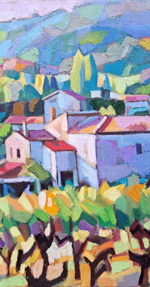Mediterranean landscape by Maja Đokić Mihajlović