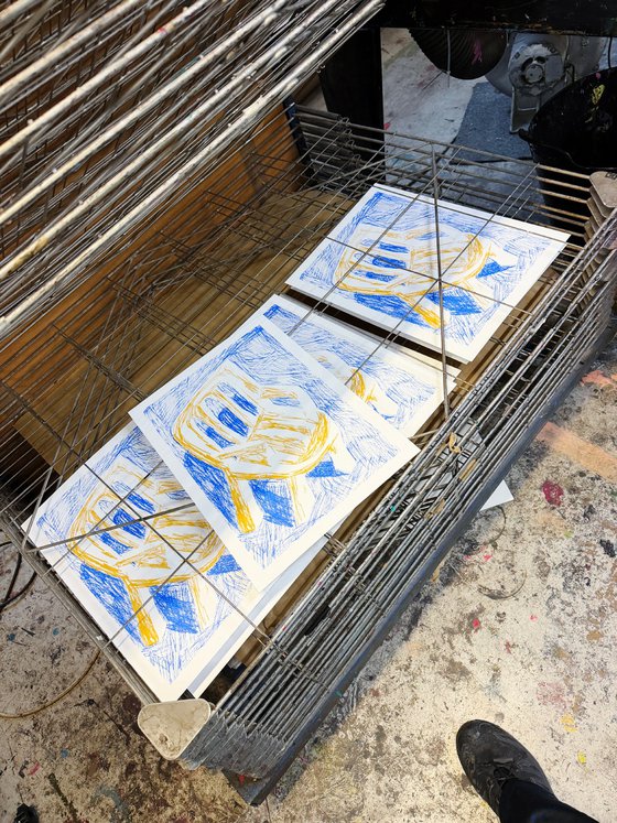 The Yellow Chair, Limited Edition Print