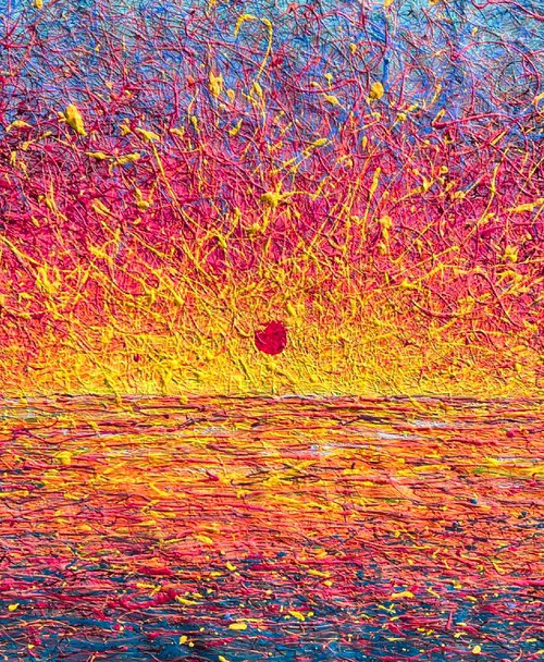 Woven Sunset by Nadiia Antoniuk