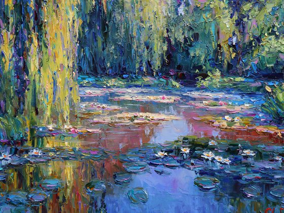 "Water Lily Pond"