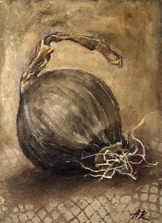 Onion Still Life