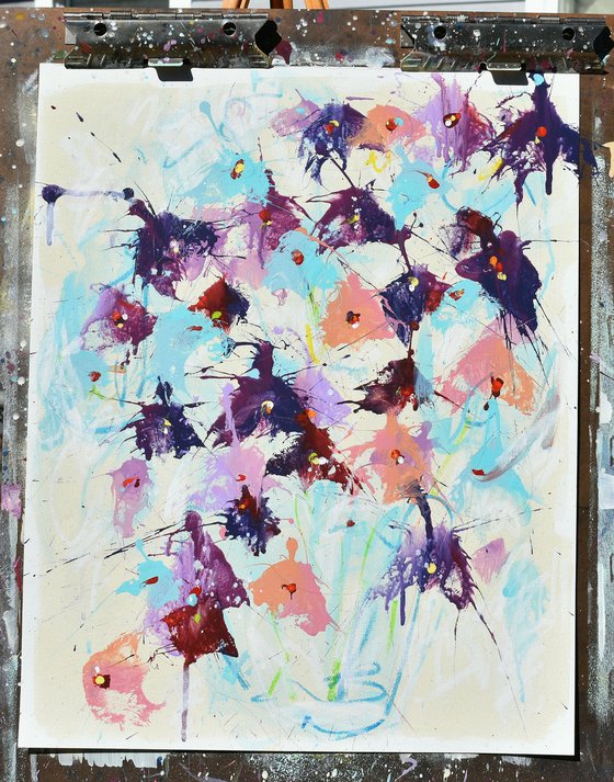 Flowers in Winter Light