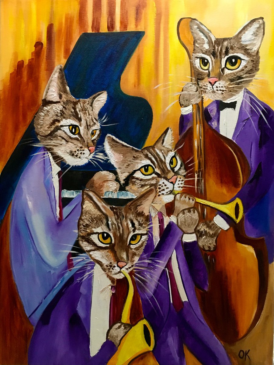 Cats, Fabulous feline. Quartet 4 Troy