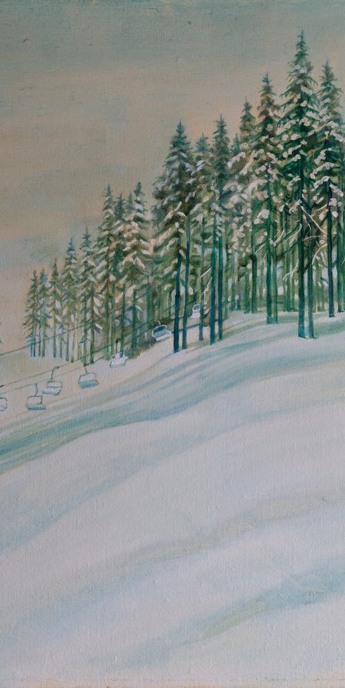 Winter Carpathians by Alona Lesnichenko
