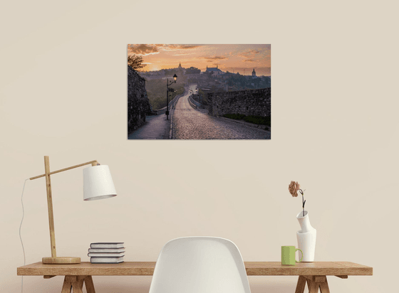 Dawn over Kamianets-Podilskyi