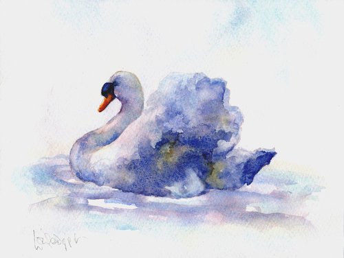 Swan by Louise Diggle